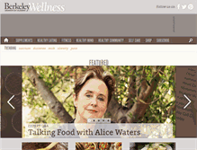 Tablet Screenshot of berkeleywellness.com